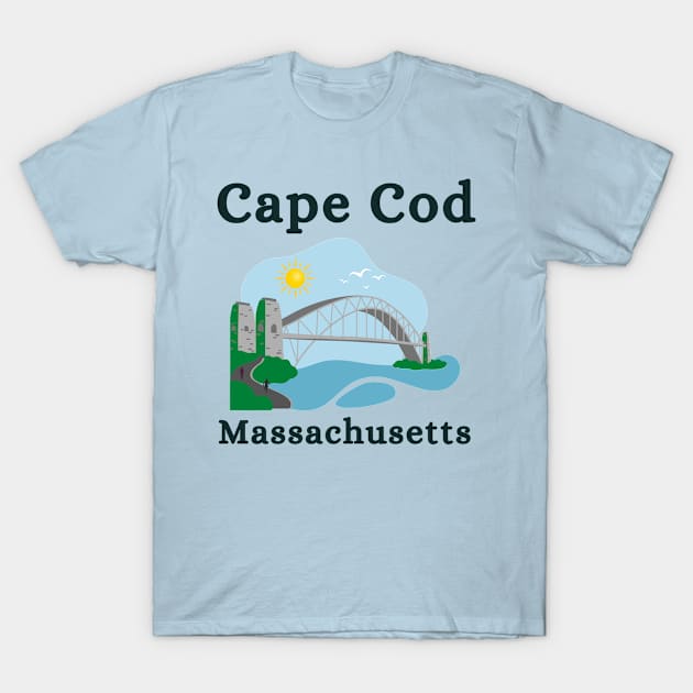 Cape Cod T-Shirt by JT Hooper Designs